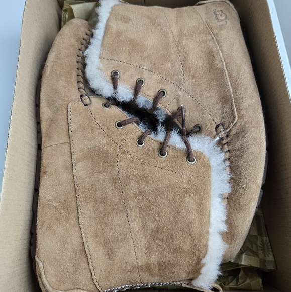 UGG Tan Suede Boots - Picture 7 of 11